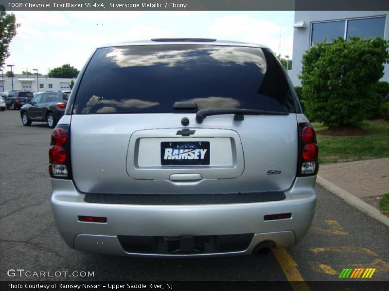 Silverstone Metallic / Ebony 2008 Chevrolet TrailBlazer SS 4x4
