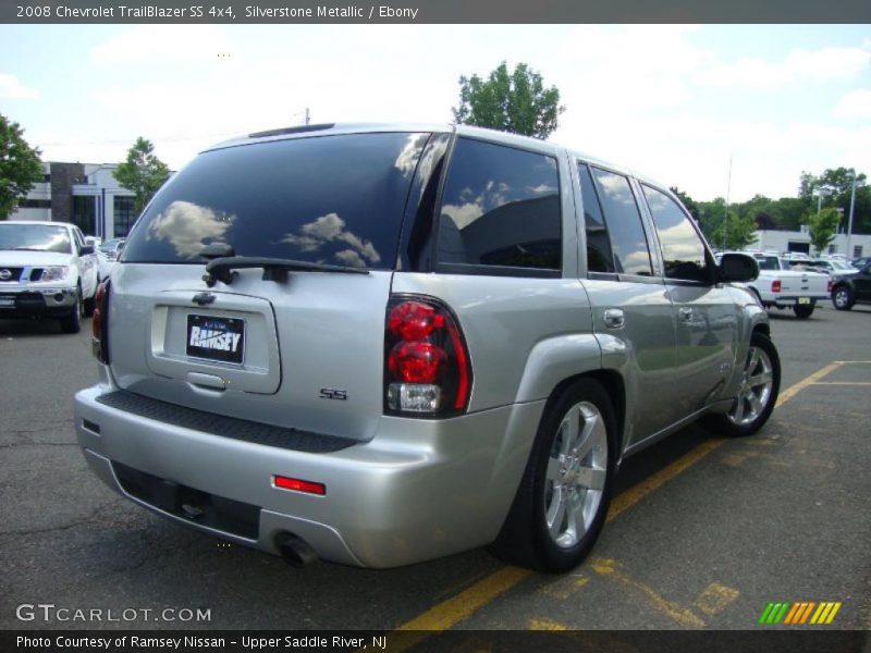 Silverstone Metallic / Ebony 2008 Chevrolet TrailBlazer SS 4x4