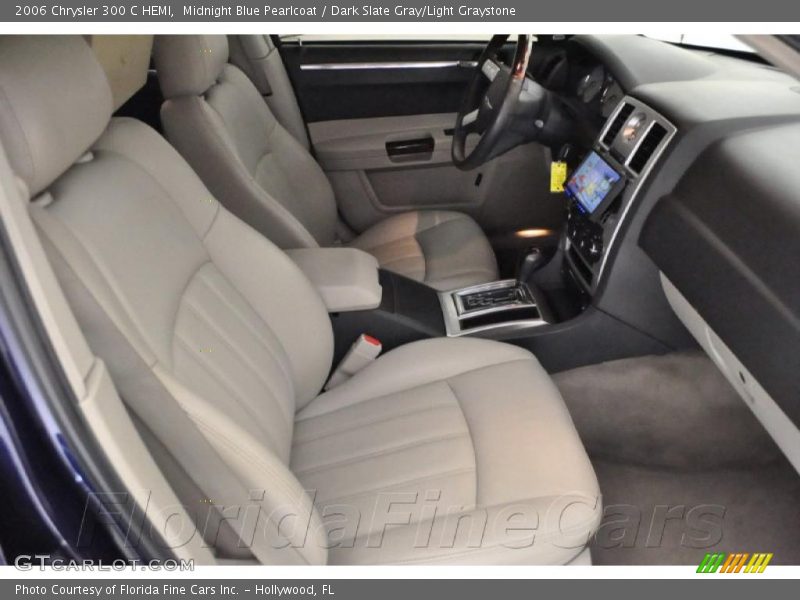 Midnight Blue Pearlcoat / Dark Slate Gray/Light Graystone 2006 Chrysler 300 C HEMI