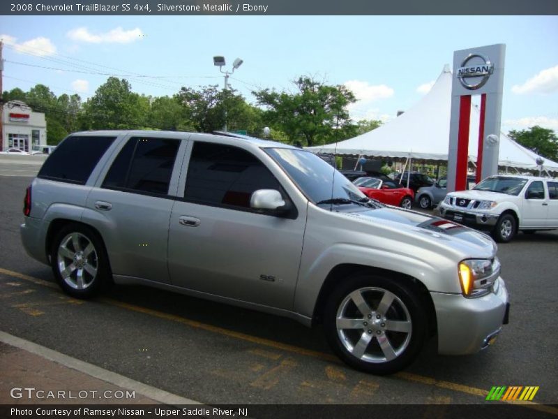 Silverstone Metallic / Ebony 2008 Chevrolet TrailBlazer SS 4x4