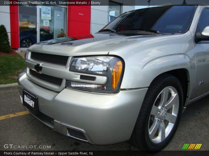 Silverstone Metallic / Ebony 2008 Chevrolet TrailBlazer SS 4x4