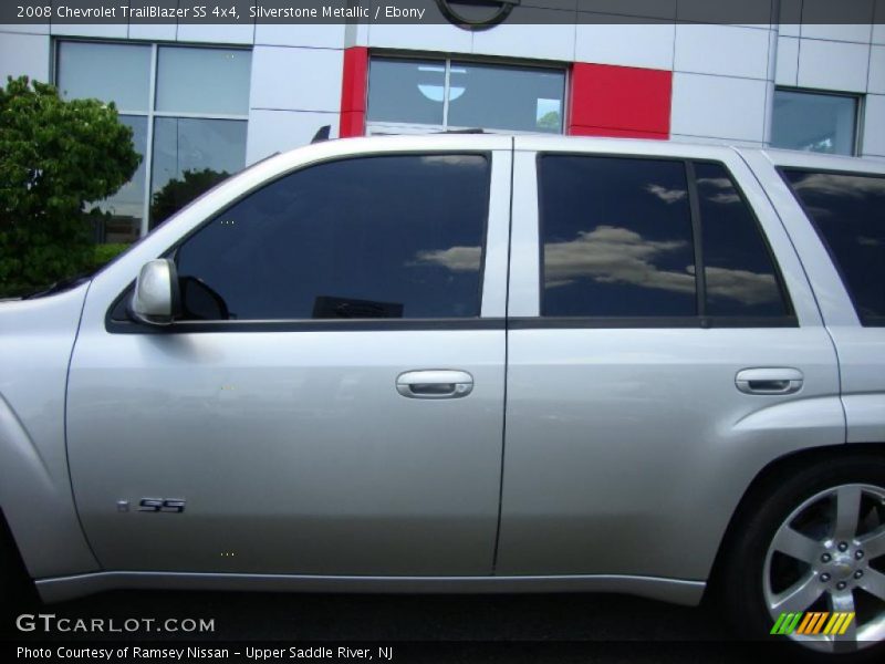 Silverstone Metallic / Ebony 2008 Chevrolet TrailBlazer SS 4x4