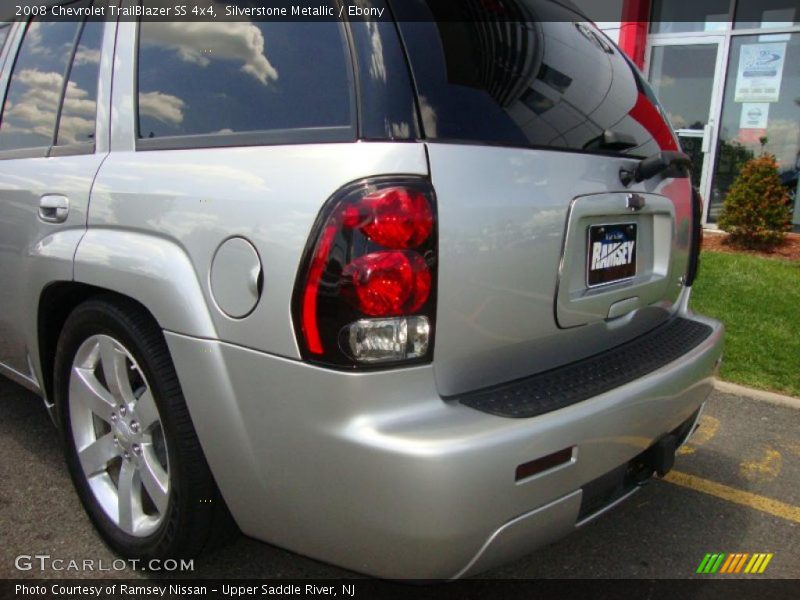 Silverstone Metallic / Ebony 2008 Chevrolet TrailBlazer SS 4x4