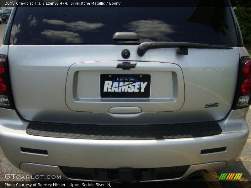 Silverstone Metallic / Ebony 2008 Chevrolet TrailBlazer SS 4x4