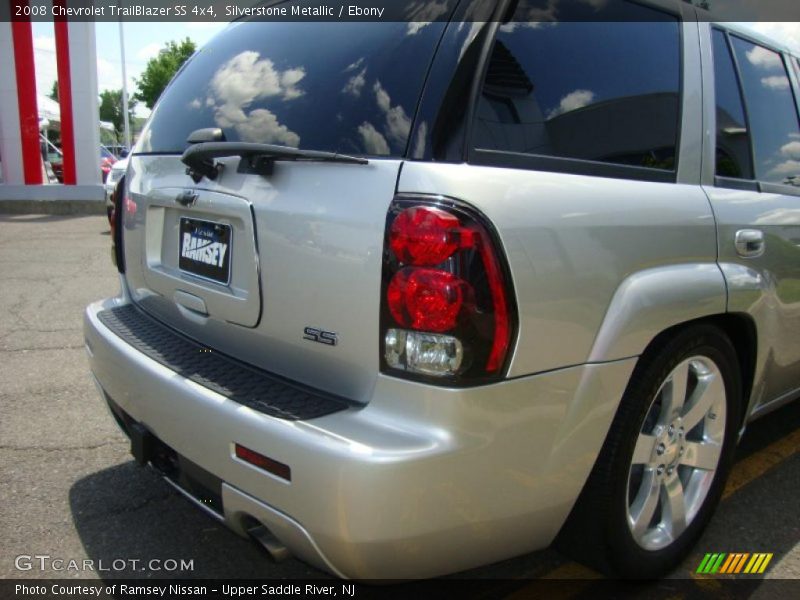 Silverstone Metallic / Ebony 2008 Chevrolet TrailBlazer SS 4x4