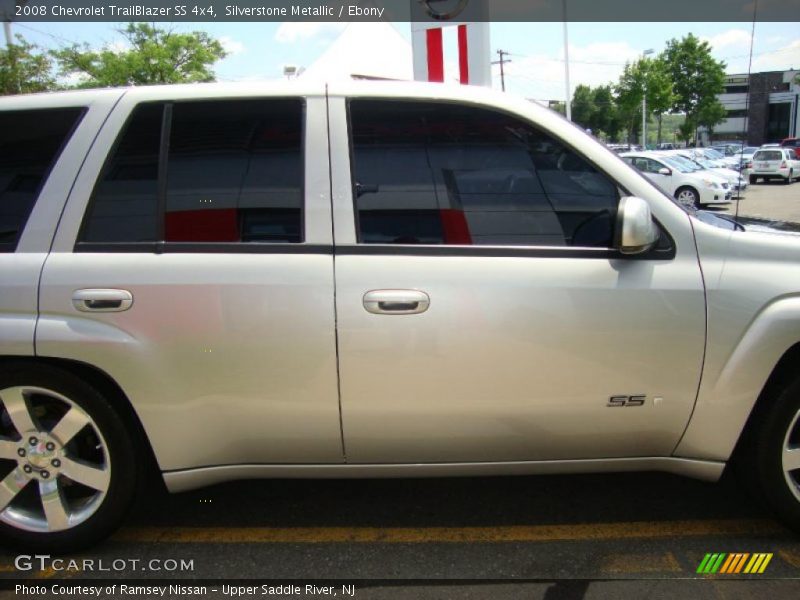 Silverstone Metallic / Ebony 2008 Chevrolet TrailBlazer SS 4x4