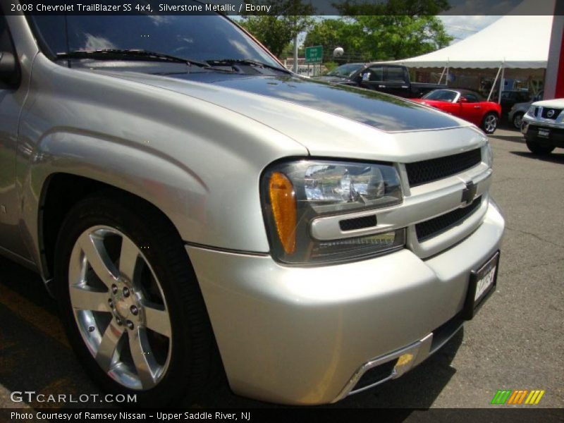 Silverstone Metallic / Ebony 2008 Chevrolet TrailBlazer SS 4x4