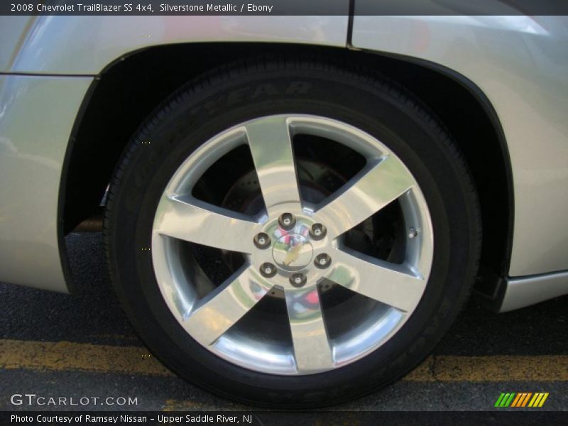 Silverstone Metallic / Ebony 2008 Chevrolet TrailBlazer SS 4x4