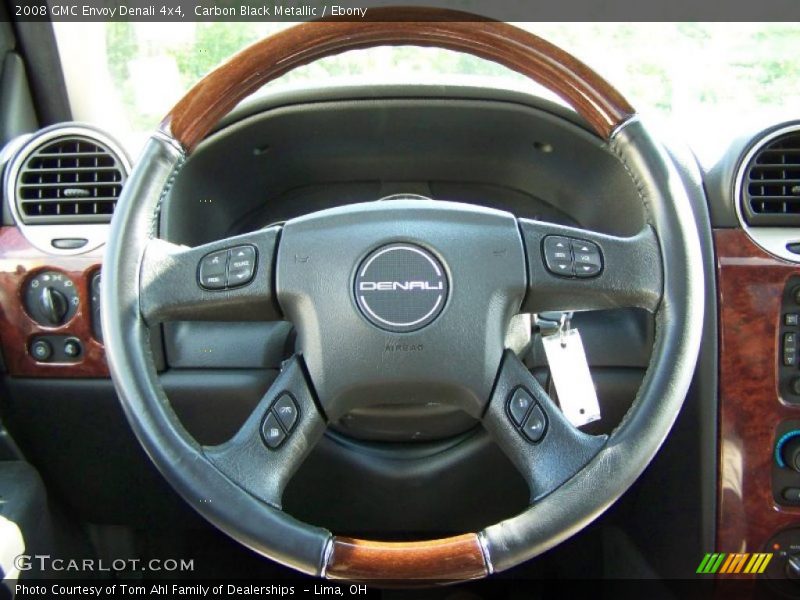 Carbon Black Metallic / Ebony 2008 GMC Envoy Denali 4x4