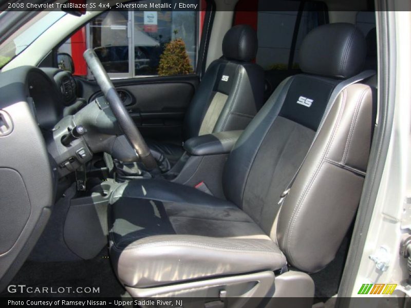 Silverstone Metallic / Ebony 2008 Chevrolet TrailBlazer SS 4x4