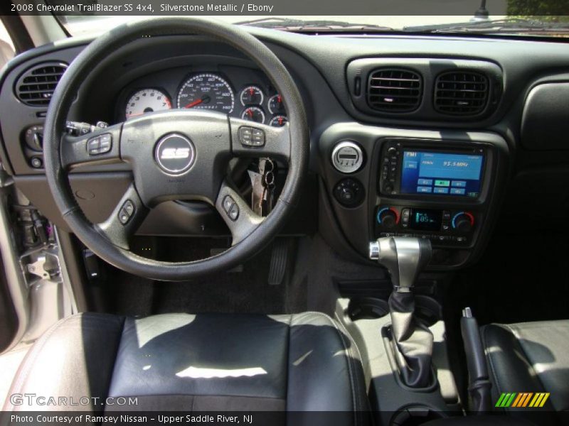 Silverstone Metallic / Ebony 2008 Chevrolet TrailBlazer SS 4x4