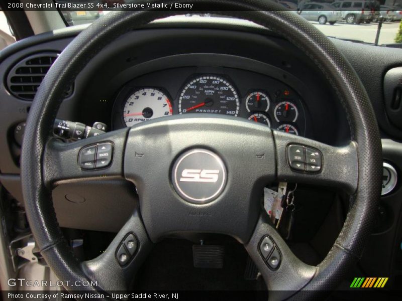 Silverstone Metallic / Ebony 2008 Chevrolet TrailBlazer SS 4x4