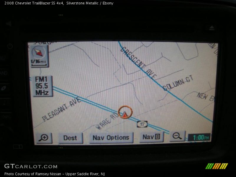 Silverstone Metallic / Ebony 2008 Chevrolet TrailBlazer SS 4x4