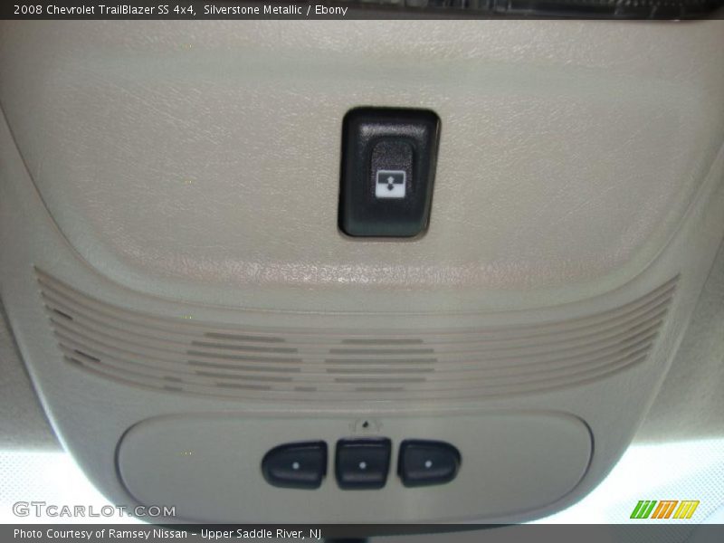 Silverstone Metallic / Ebony 2008 Chevrolet TrailBlazer SS 4x4