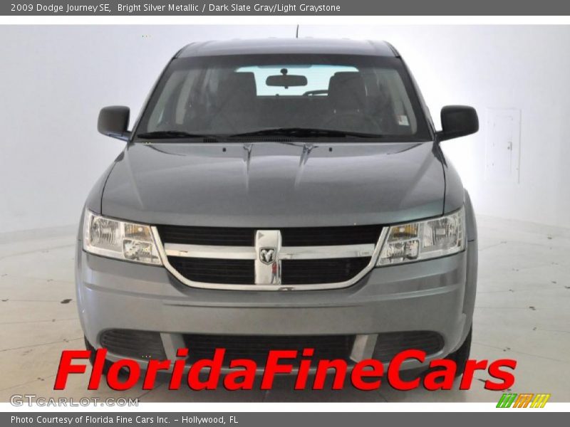 Bright Silver Metallic / Dark Slate Gray/Light Graystone 2009 Dodge Journey SE