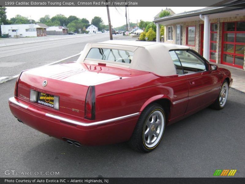 Crimson Red Pearl / Neutral Shale 1999 Cadillac Eldorado Touring Coupe