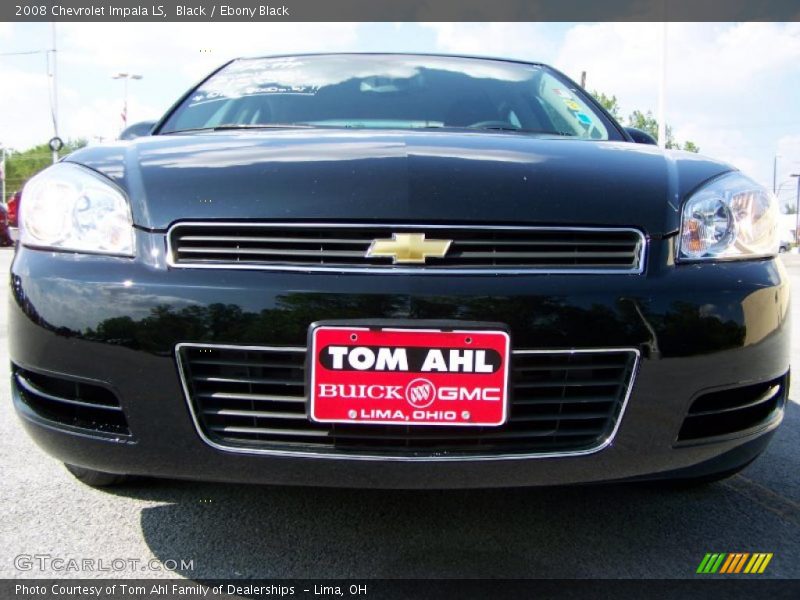 Black / Ebony Black 2008 Chevrolet Impala LS