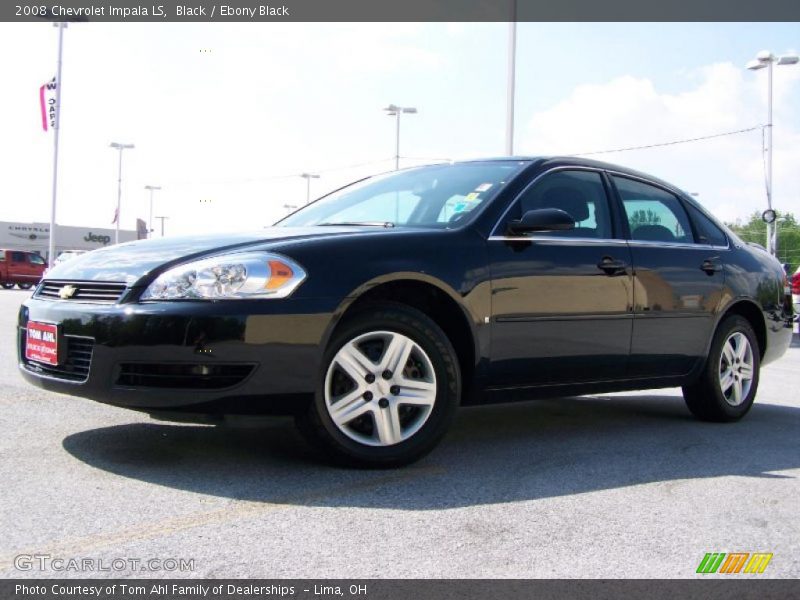 Black / Ebony Black 2008 Chevrolet Impala LS