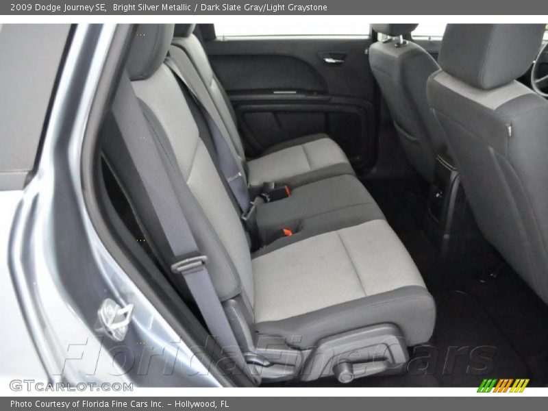 Bright Silver Metallic / Dark Slate Gray/Light Graystone 2009 Dodge Journey SE