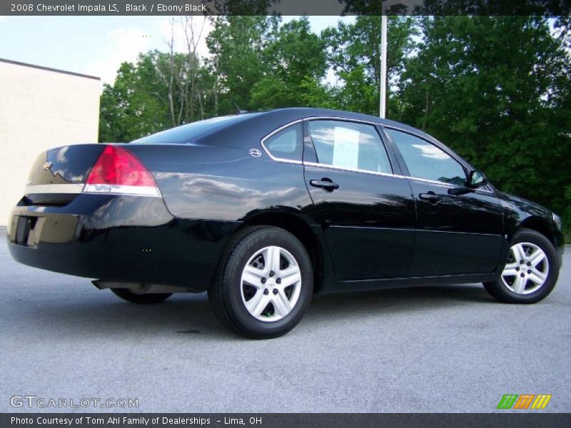 Black / Ebony Black 2008 Chevrolet Impala LS