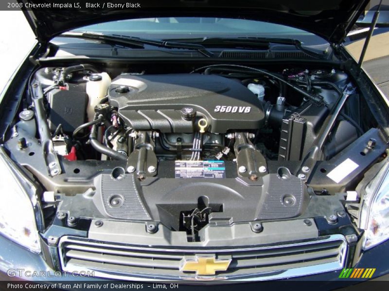 Black / Ebony Black 2008 Chevrolet Impala LS
