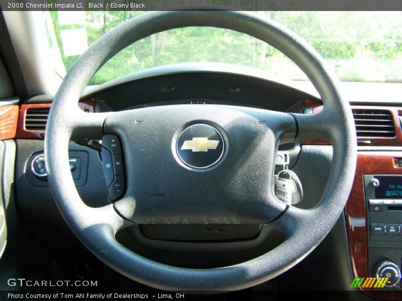 Black / Ebony Black 2008 Chevrolet Impala LS