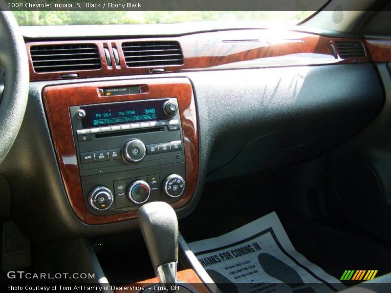 Black / Ebony Black 2008 Chevrolet Impala LS