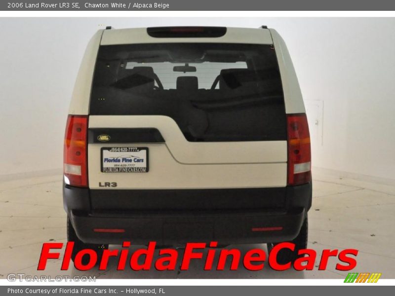 Chawton White / Alpaca Beige 2006 Land Rover LR3 SE
