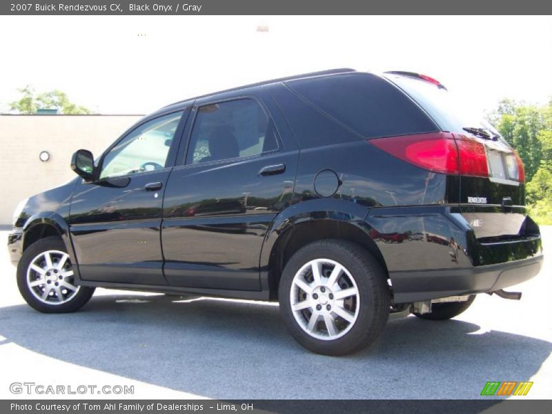Black Onyx / Gray 2007 Buick Rendezvous CX