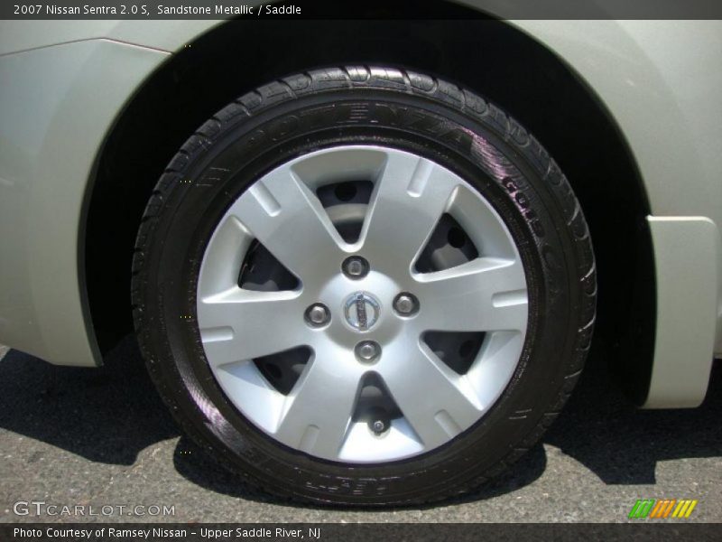 Sandstone Metallic / Saddle 2007 Nissan Sentra 2.0 S