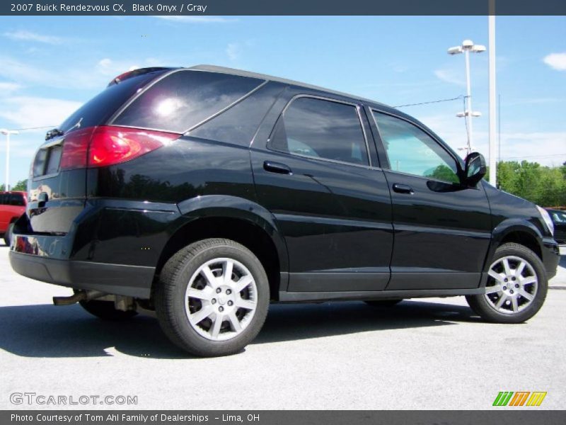 Black Onyx / Gray 2007 Buick Rendezvous CX