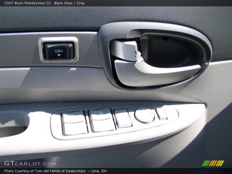 Black Onyx / Gray 2007 Buick Rendezvous CX