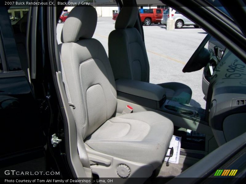 Black Onyx / Gray 2007 Buick Rendezvous CX