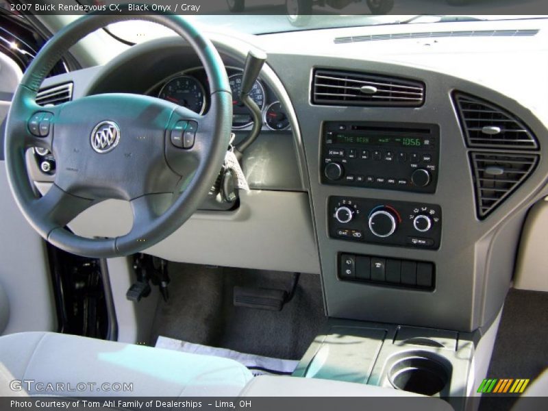 Black Onyx / Gray 2007 Buick Rendezvous CX