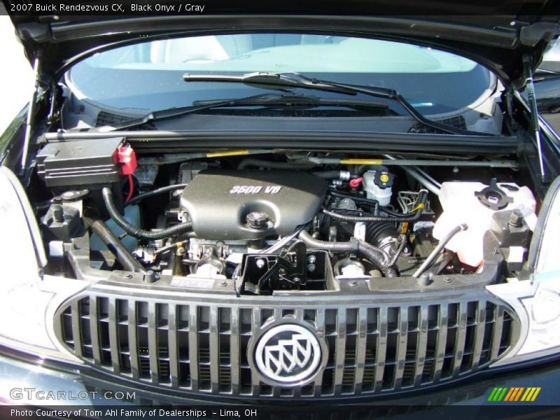 Black Onyx / Gray 2007 Buick Rendezvous CX