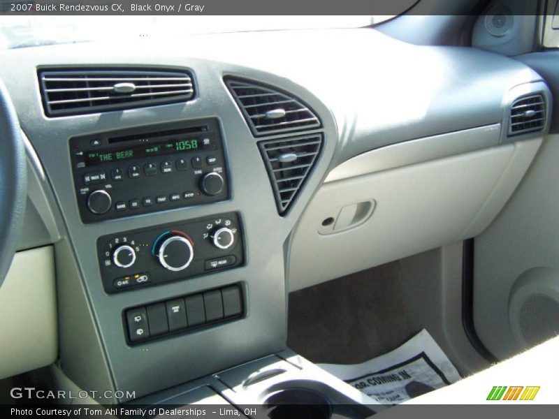 Black Onyx / Gray 2007 Buick Rendezvous CX