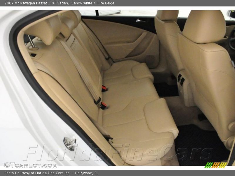 Candy White / Pure Beige 2007 Volkswagen Passat 2.0T Sedan