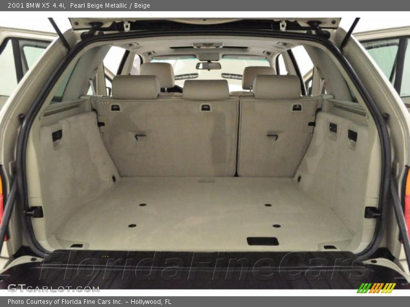 Pearl Beige Metallic / Beige 2001 BMW X5 4.4i