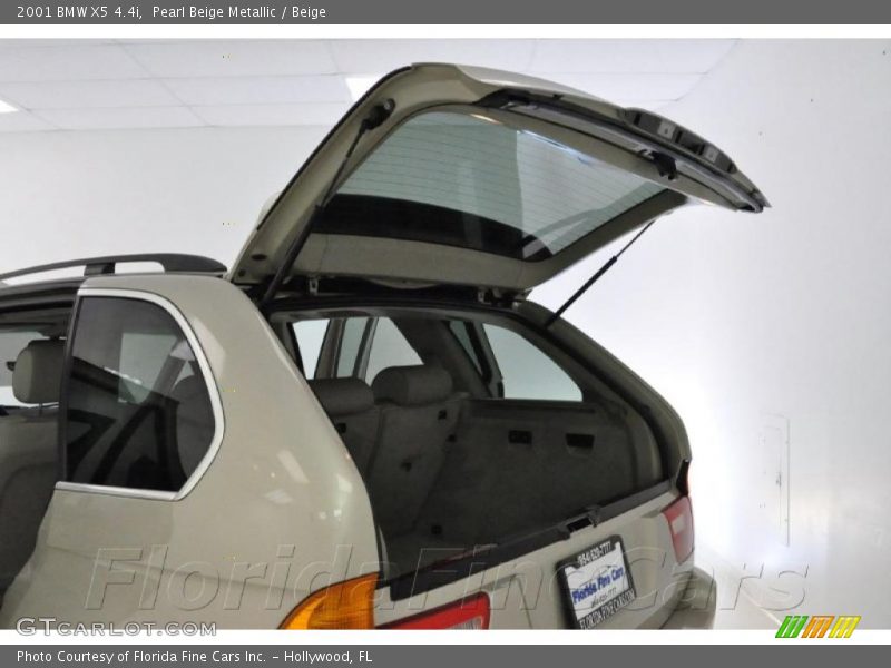 Pearl Beige Metallic / Beige 2001 BMW X5 4.4i