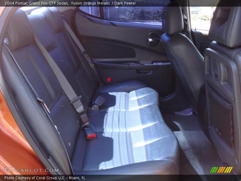 Fusion Orange Metallic / Dark Pewter 2004 Pontiac Grand Prix GTP Sedan