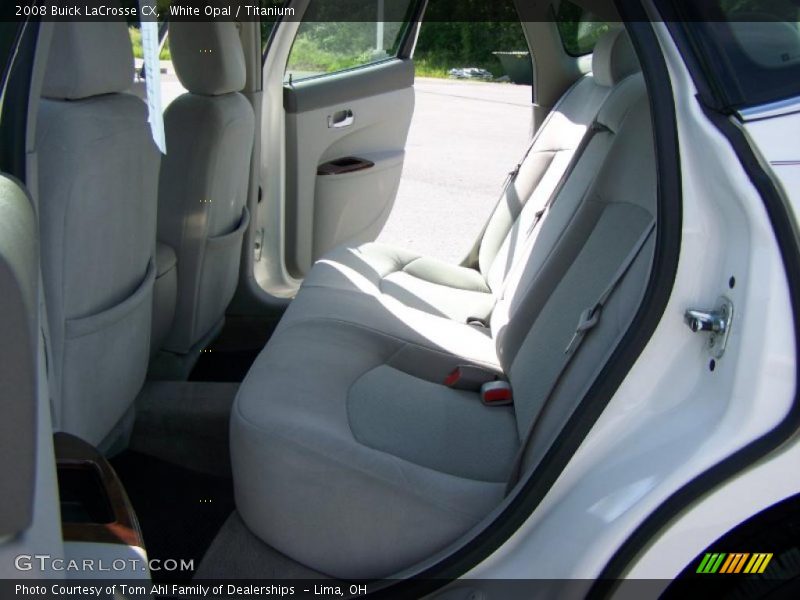 White Opal / Titanium 2008 Buick LaCrosse CX