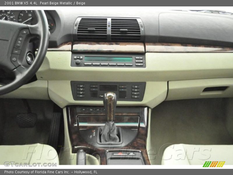 Pearl Beige Metallic / Beige 2001 BMW X5 4.4i