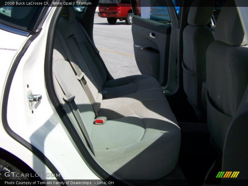 White Opal / Titanium 2008 Buick LaCrosse CX