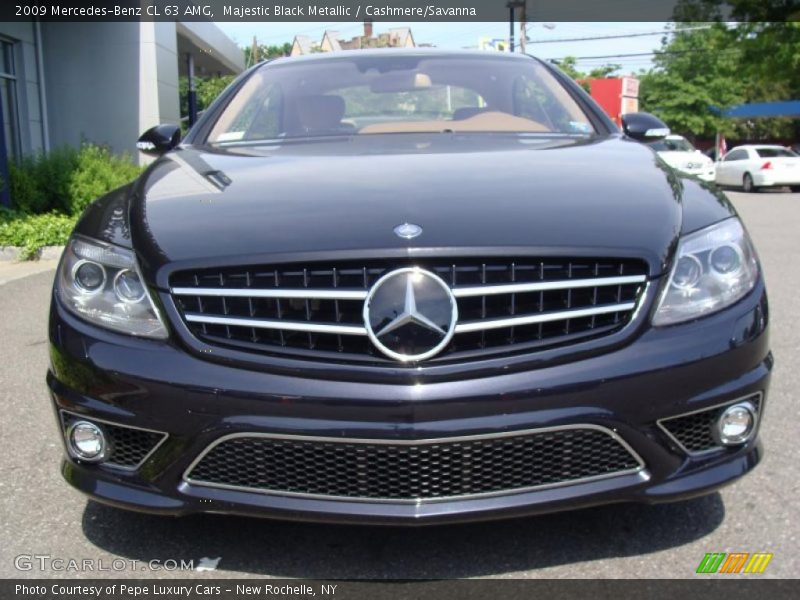 Majestic Black Metallic / Cashmere/Savanna 2009 Mercedes-Benz CL 63 AMG
