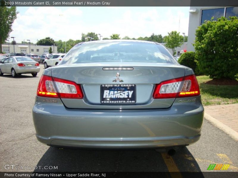 Satin Meisai Pearl / Medium Gray 2009 Mitsubishi Galant ES