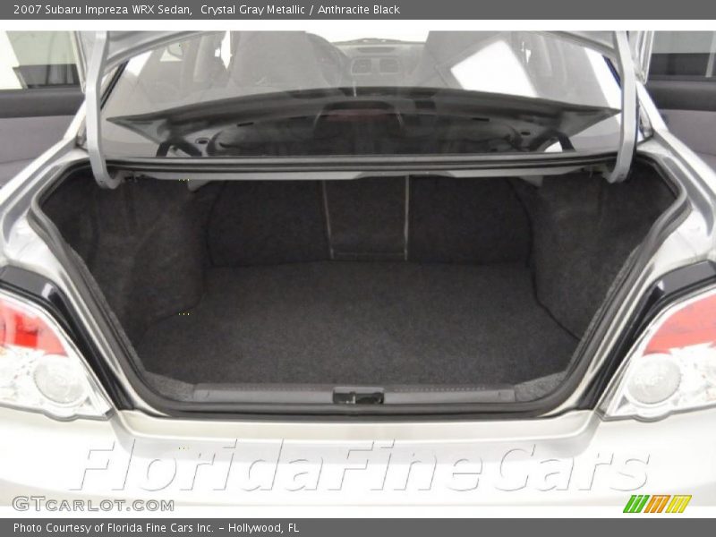 Crystal Gray Metallic / Anthracite Black 2007 Subaru Impreza WRX Sedan
