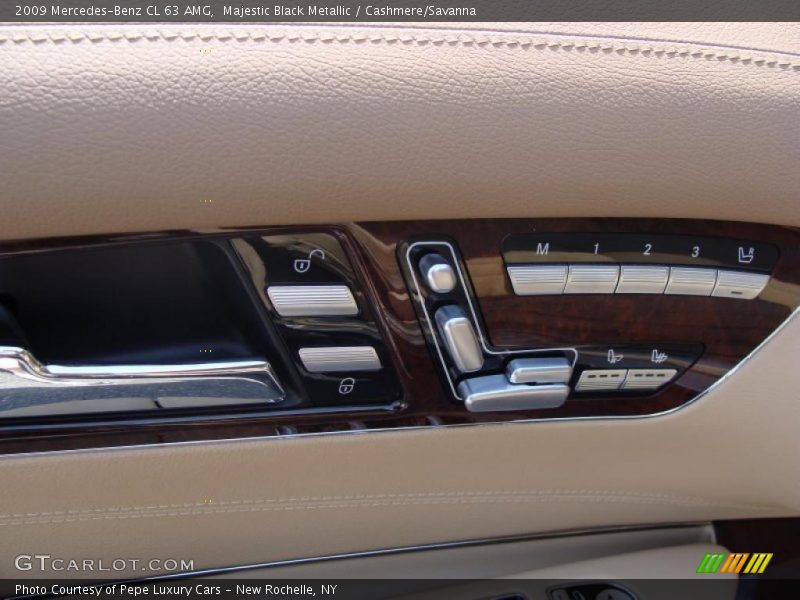 Majestic Black Metallic / Cashmere/Savanna 2009 Mercedes-Benz CL 63 AMG