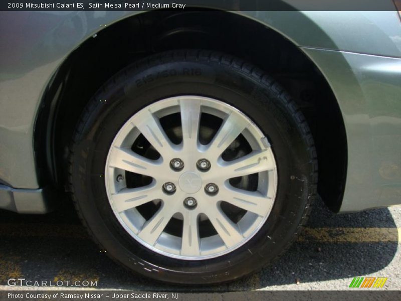 Satin Meisai Pearl / Medium Gray 2009 Mitsubishi Galant ES