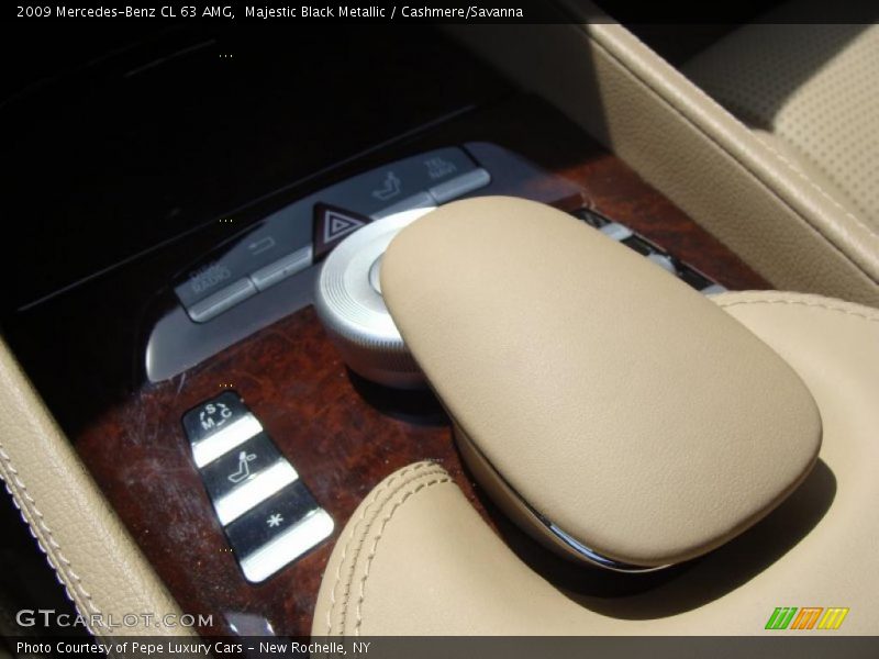 Majestic Black Metallic / Cashmere/Savanna 2009 Mercedes-Benz CL 63 AMG