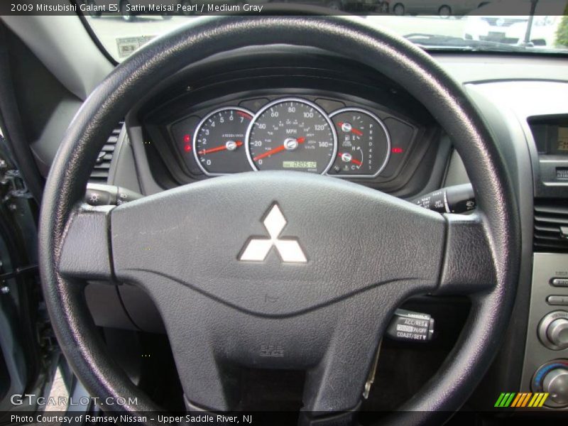 Satin Meisai Pearl / Medium Gray 2009 Mitsubishi Galant ES